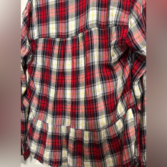 Splendid Patterned (Plaid) Blouse - Picture 7 of 9